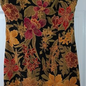 Dress Barn Floral Sleeveless Dress